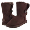 UGG BOOT CHOCOLATE BAILEY BUTTON