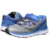 SAUCONY BOYS S-BABY FREEDOM GREY AND BLUE