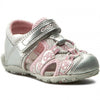 GEOX SANDAL GIRLS SILVER B SAN ROXANNE