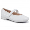 GEOX DRESS SHOE GIRLS WHITE J PILE D