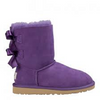 UGG PURPLE BAILEY BOW